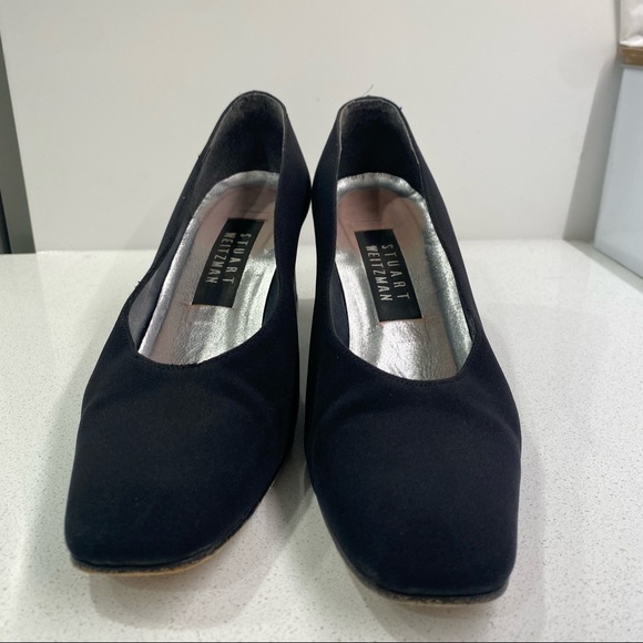 Stuart Weitzman Black Women’s Pump Heels 6 - Picture 5 of 10